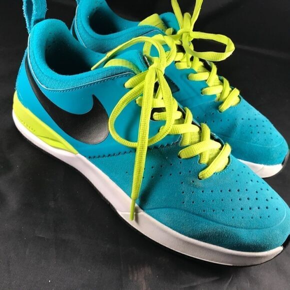 Mint Condition NIKE SB Project BA Turquoise Suede Volt Laces Sz 9 US 42.5 EUR - Picture 1 of 7